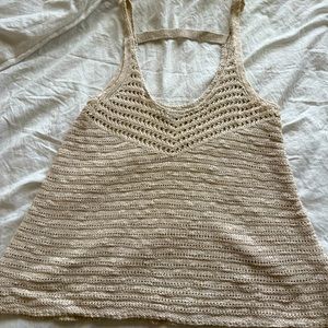American Eagle knit/crochet top